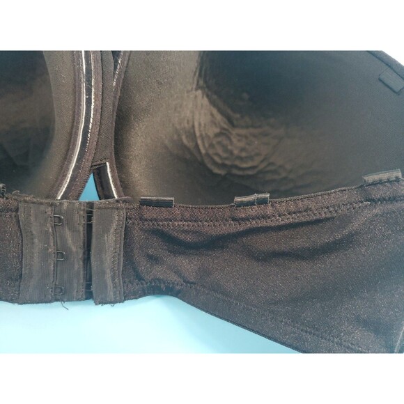 Dreamfit 38DD Strapless Bra Wired Padded Black R7831X - Picture 6 of 10